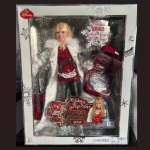 Hannah Montana 2008 Holiday Pop Star Collectable Barbie Doll